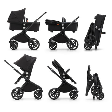 Bugaboo® Fox Cub zestaw 2w1, wózek głęboko-spacerowy | Desert Beige