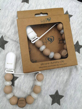 Baby In World® zawieszka do smoczka silikonowa