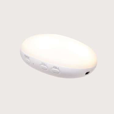 MOONIE 2.0 | SZUMIŚ | SZUMIĄCY MIŚ ORGANIC Z LAMPKĄ | SAND