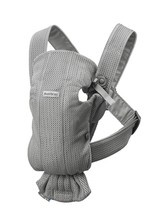 BABYBJORN NOSIDŁO | MINI 3D MESH | LIGHT GREY