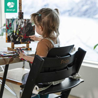 Stokke® Tripp Trapp® drewniane krzesełko dla dziecka | Exclusive Oak Warm Brown (dąb)