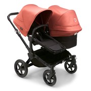 Bugaboo® Donkey 5 Duo podwójny wózek głęboko-spacerowy 'rok po roku' | Sunrise Red