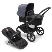 Bugaboo® Fox 5 zestaw 2w1, wózek głęboko-spacerowy | Stormy Blue