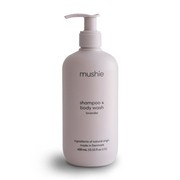 Mushie Szampon i żel do mycia Organic, od pierwszych dni życia - lawenda- 400 ml