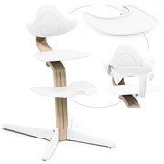 Stokke® Nomi® zestaw 3w1, ergonomiczne krzesełko do karmienia | Natural White