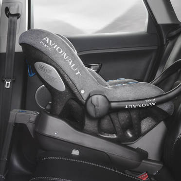 Avionaut | Pixel + Base IQ Isofix | Lekki Fotelik Samochodowy 0-13 kg z Bazą | Istanbul Navy