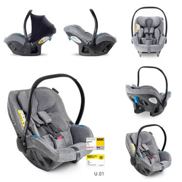 Avionaut | Pixel + Base IQ Isofix | Lekki Fotelik Samochodowy 0-13 kg z Bazą | Istanbul Navy