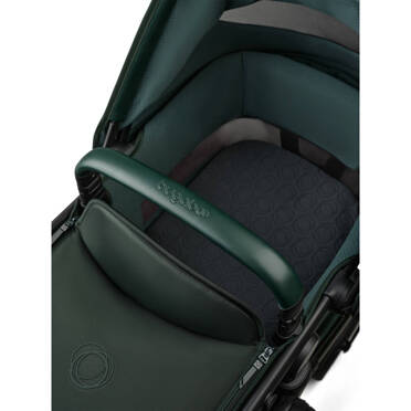 Bugaboo® Fox 5 zestaw 2w1, wózek głęboko-spacerowy | Noir Limited Edition – Midnight Green