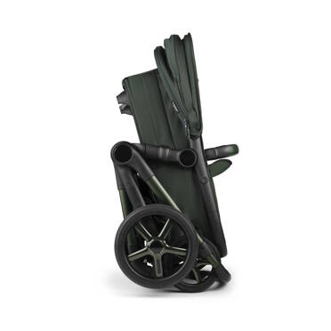 Bugaboo® Fox 5 zestaw 2w1, wózek głęboko-spacerowy | Noir Limited Edition – Midnight Green