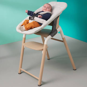 Bugaboo® Giraffe Newborn Set leżaczek dla noworodka | Tornado Grey