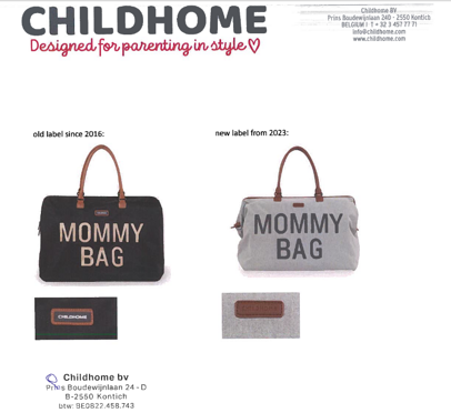 Childhome Mommy Bag | duża torba weekendowa | Pink 