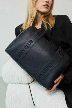 Childhome Mommy | Torba do wózka | Club Vegan Leather Black