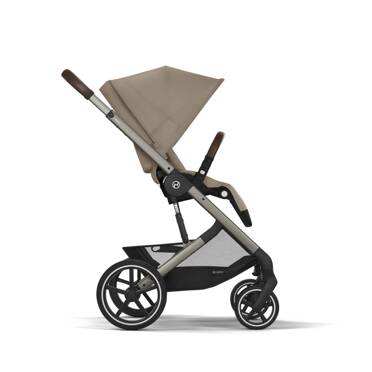 Cybex® Balios S Lux 2.0 wózek spacerowy | Almond Beige (Taupe Frame)