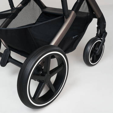 Cybex® Balios S Lux 2.0 wózek spacerowy | Moon Black (Black Frame)