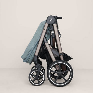 Cybex® Balios S Lux 2.0 wózek spacerowy | Moon Black (Black Frame)