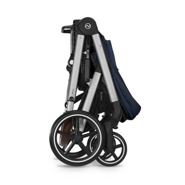 Cybex® Balios S Lux 2.0 wózek spacerowy | Ocean Blue (Silver Frame)