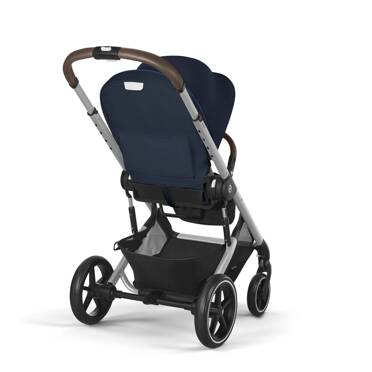 Cybex® Balios S Lux 2.0 wózek spacerowy | Ocean Blue (Silver Frame)