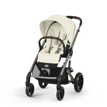 Cybex® Balios S Lux 2.0 wózek spacerowy | Seashell Beige (Taupe Frame)