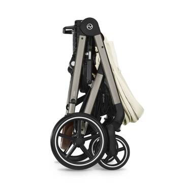 Cybex® Balios S Lux 2.0 wózek spacerowy | Seashell Beige (Taupe Frame)