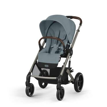 Cybex® Balios S Lux 2.0 wózek spacerowy | Stormy Blue (Taupe Frame)