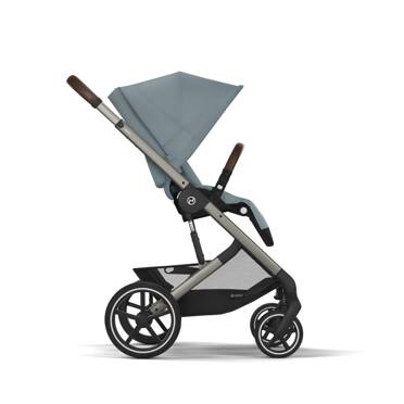 Cybex® Balios S Lux 2.0 wózek spacerowy | Stormy Blue (Taupe Frame)