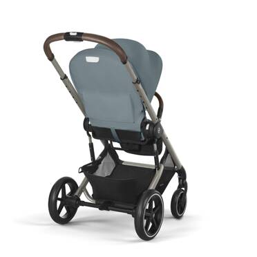 Cybex® Balios S Lux 2.0 wózek spacerowy | Stormy Blue (Taupe Frame)