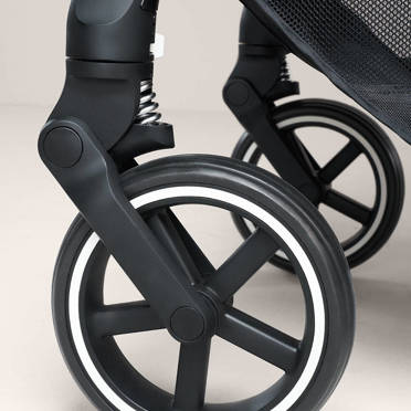 Cybex® Balios S Lux 2 wózek głęboko-spacerowy, zestaw 2w1 | Silver + Lava Grey (model ekspozycja)