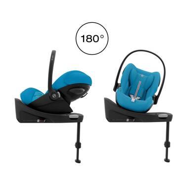 Cybex® Cloud G i-Size rozkładany fotelik 0-13 kg z obrotową bazą | Beach Blue Plus