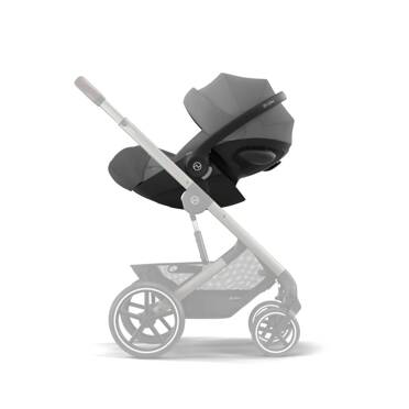 Cybex® Cloud G i-Size rozkładany fotelik 0-13 kg z obrotową bazą | Lava Grey Plus