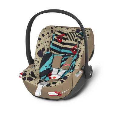 Cybex® Cloud T i-Size rozkładany fotelik samochodowy 0-13 kg |  Fashion Collection | KK One Love multicolor