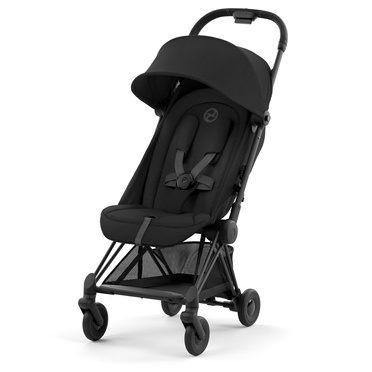 Cybex® Coya lekki wózek spacerowy | Matt Black & Sepia Black