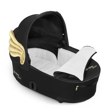 Cybex® Platinum Mios 3.0 Lux Carry Cot gondola | Gold Wings by Jeremy Scott Fashion Collection