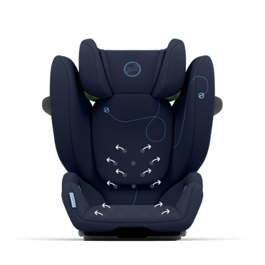 Cybex® Solution G i-Fix fotelik samochodowy 15-36 kg | Ocean Blue | Plus