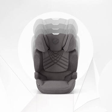 Cybex® Solution T i-Fix fotelik samochodowy 15-36 kg | Mirage Grey Comfort