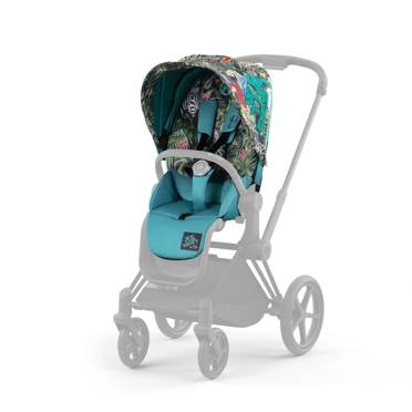 Cybex by DJ Khaled | Priam 4.0 Seat Pack | Tapicerka Siedziska Spacerowego | WE THE BEST Fashion Collection