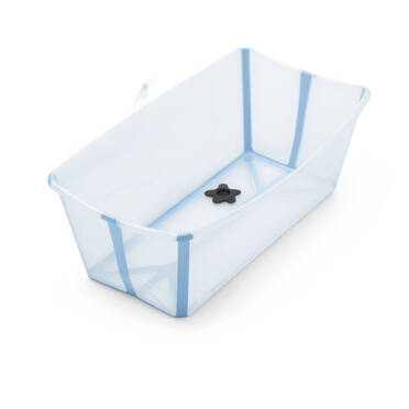 Stokke® Flexi Bath® składana wanienka | Transparent Ocean Blue 