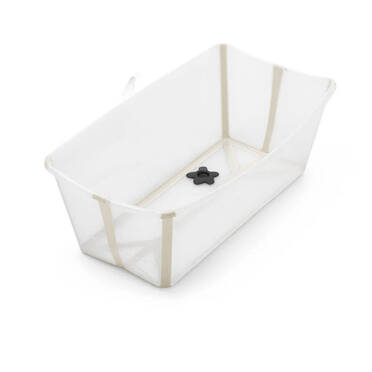 Stokke® Flexi Bath® składana wanienka | Transparent Sandy Beige