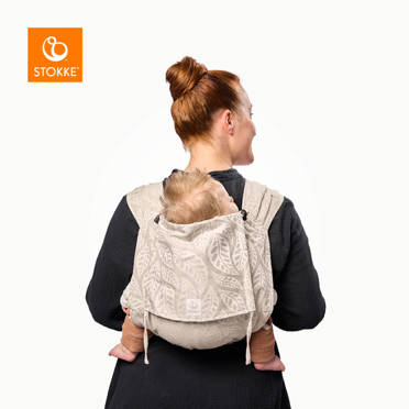 Stokke® Limas™ Carrier chusta–nosidełko ergonomiczne dla dziecka od 3 do 15 kg | Boho Beige OCS