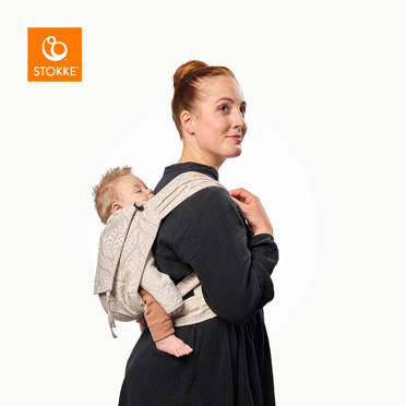 Stokke® Limas™ Carrier chusta–nosidełko ergonomiczne dla dziecka od 3 do 15 kg | Espresso brown OCS