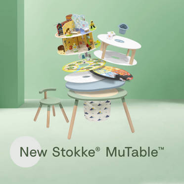 Stokke® MuTable™ V2 wielofunkcyjny stolik do zabawy | Clover Green