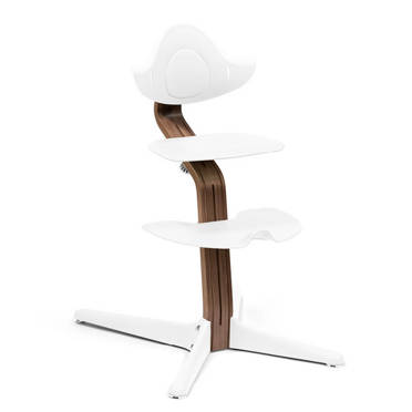 Stokke® Nomi® zestaw 3w1, ergonomiczne krzesełko do karmienia | Walnut White