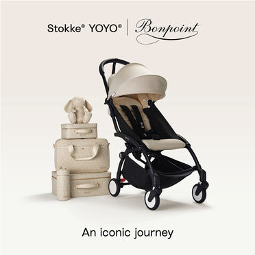 Stokke® YOYO® x Bonpoint – ultralekki wózek spacerowy | Bonpoint Beige Exclusive Collaboration