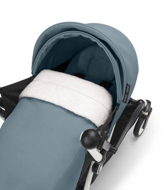 Stokke® Yoyo³ Newborn Pack 0+ miękka gondola, pakiet dla noworodków | Aqua