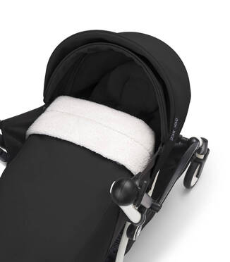 Stokke® Yoyo³ Newborn Pack 0+ miękka gondola, pakiet dla noworodków | Black