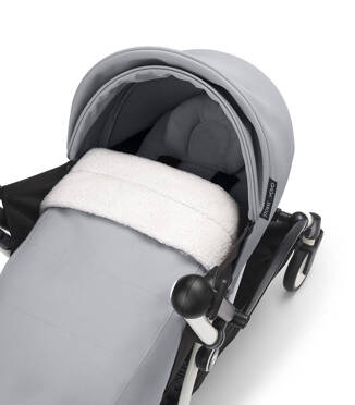 Stokke® Yoyo³ Newborn Pack 0+ miękka gondola, pakiet dla noworodków | Stone