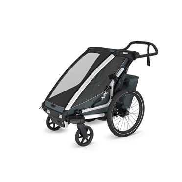 Thule® Chariot Cross 2  single  G3 wielofunkcyjna przyczepka rowerowa Dark Slate