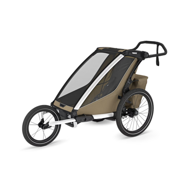 Thule® Chariot Cross 2  single  G3 wielofunkcyjna przyczepka rowerowa Faded Khaki