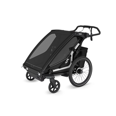 Thule® Chariot Sport 2 G3 Double profesjonalna wielofunkcyjna przyczepka rowerowa | Black