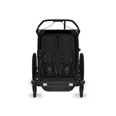 Thule® Chariot Sport 2 G3 Double profesjonalna wielofunkcyjna przyczepka rowerowa | Black