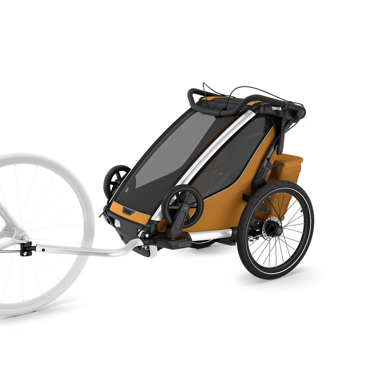 Thule® Chariot Sport 2 G3 Single profesjonalna wielofunkcyjna przyczepka rowerowa | Natural Gold